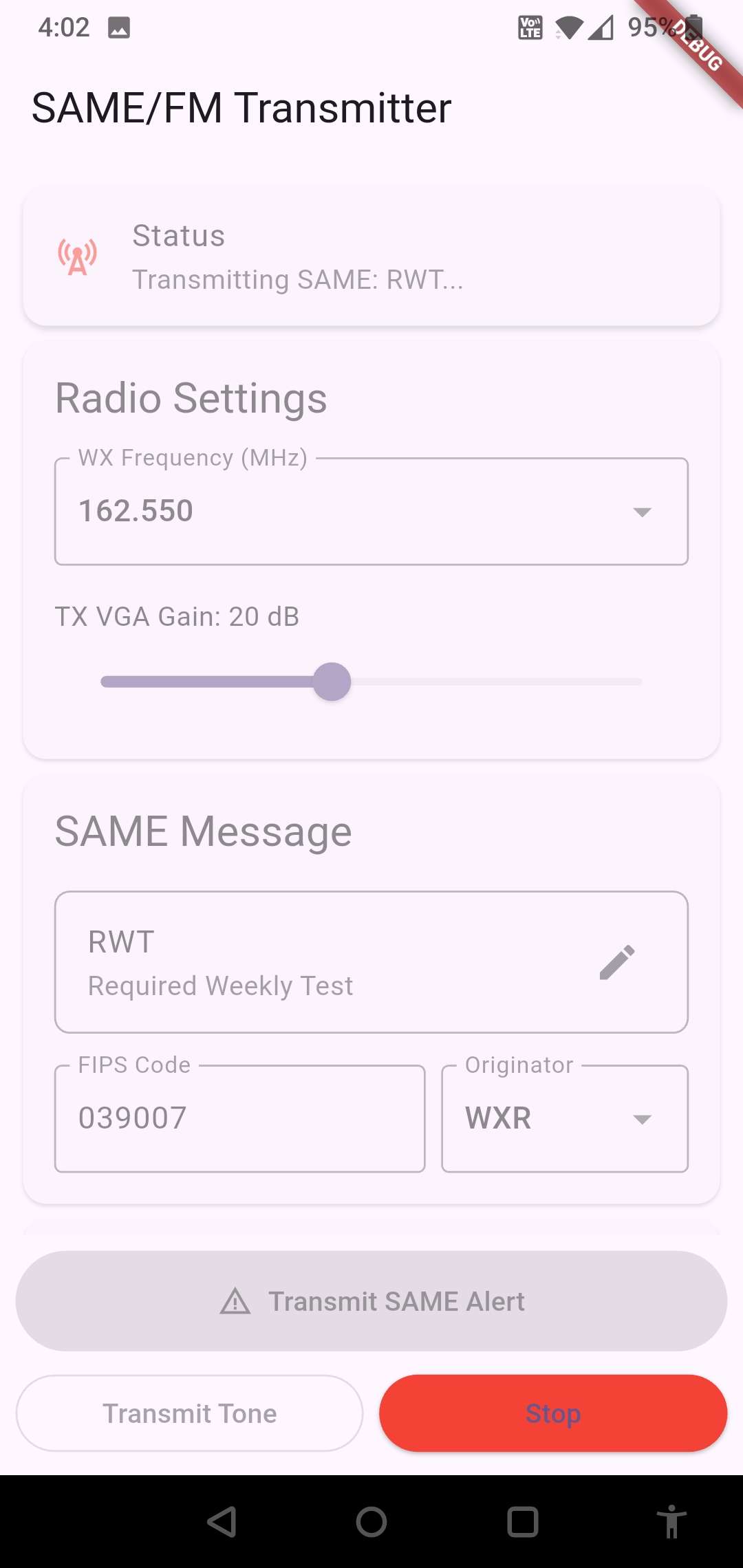 PocketSAME screenshot